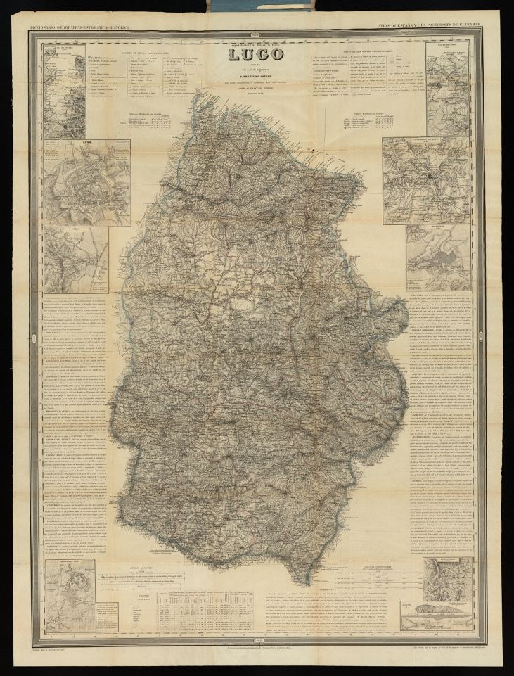 Old map of Texas on paper with county details, displayed against a black background.