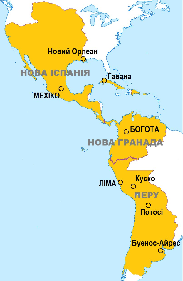 Ein Plakat mit einer Karte von Lateinamerika, auf der Mexikos Provinzen gelb hervorgehoben sind, sowie zusätzlichem Text mit regionalen Informationen.