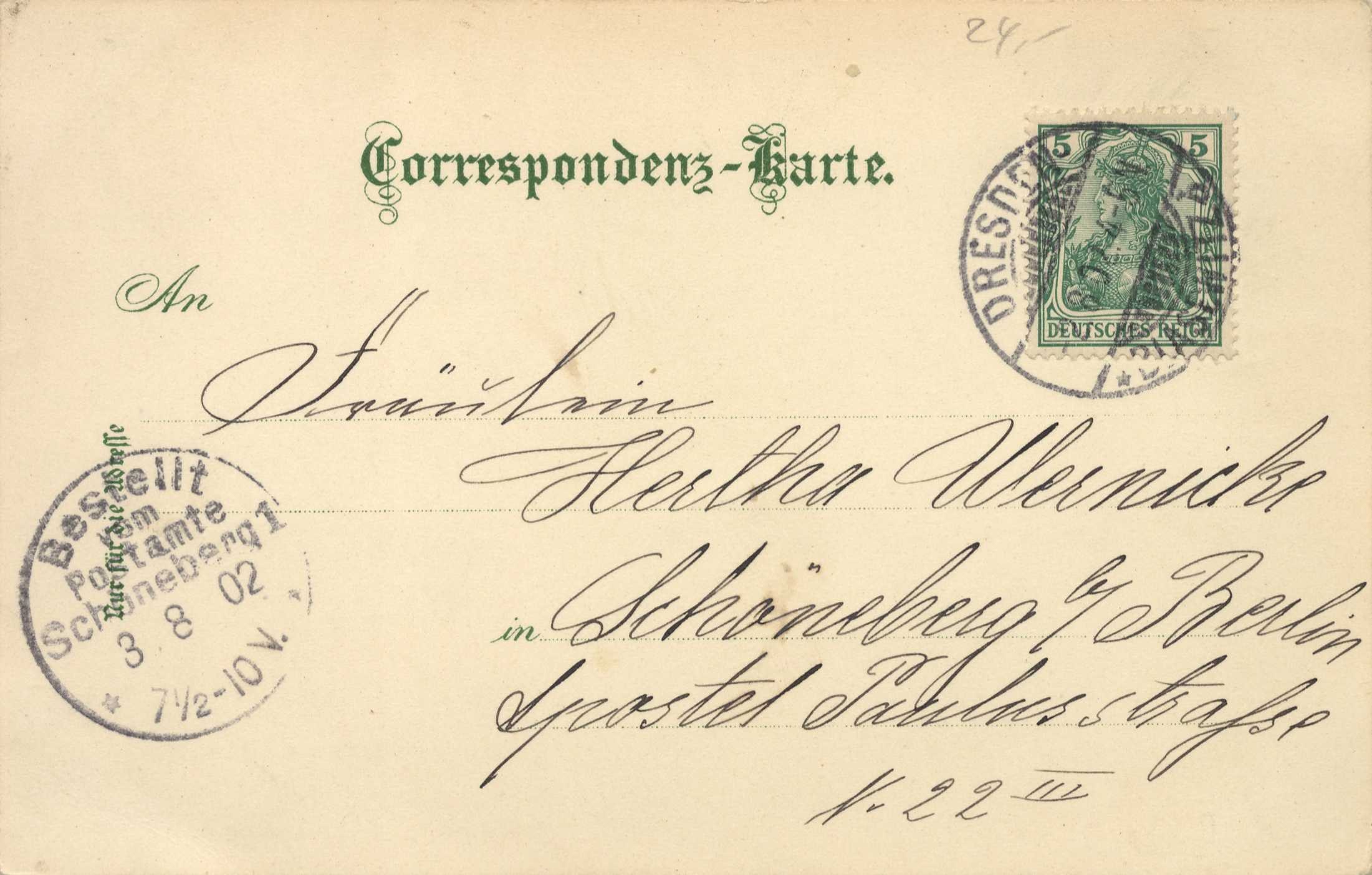Alter Umschlag mit einer 5d-Marke, frankiert "Schweiz" im Jahr 1873, an die Schweiz adressiert, mit einer Illustration einer Frau.