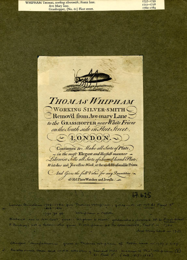 Altes Buch mit einer Grasshopper-Illustration auf dem Cover und gedrucktem Text auf den Seiten.