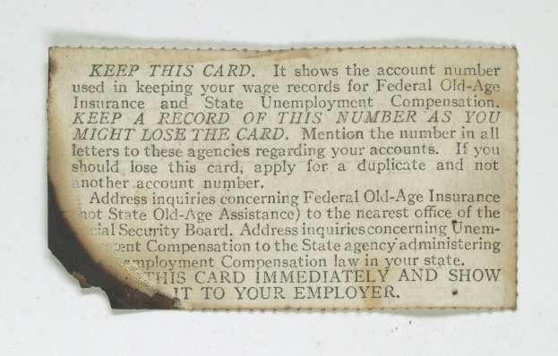 Ein Blatt Papier mit Text, das zeigt, dass es die Kontonummer verwendet, die für die Lohnunterlagen der Bundesaltenversicherung und der Landesarbeitslosenversicherung verwendet wird.